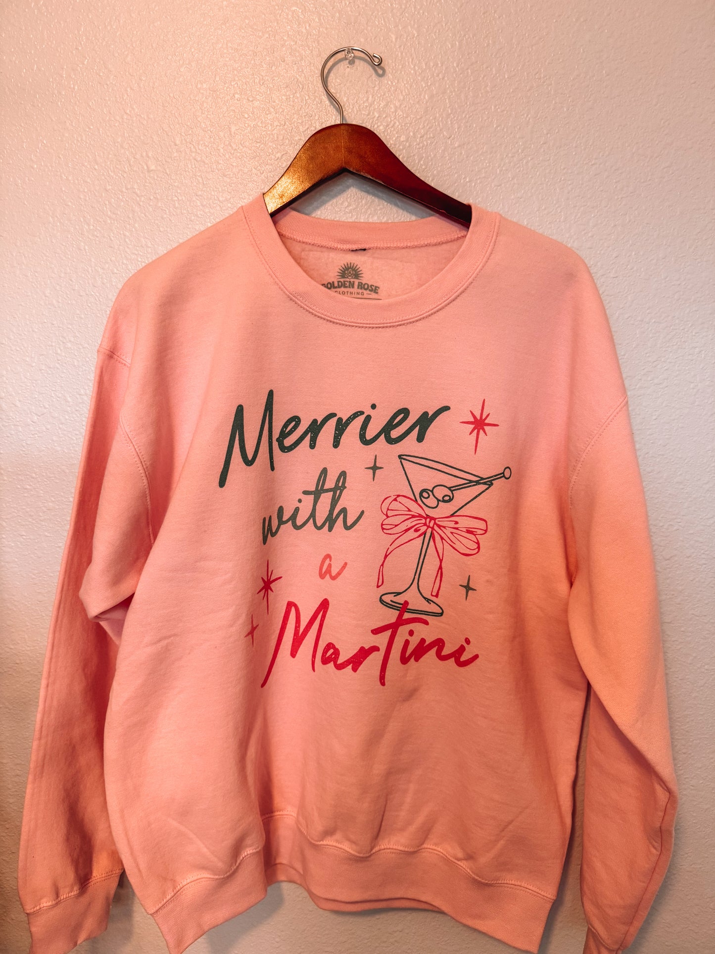 Merrier With A Martini - Pink